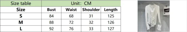 LE2056 New Little Fragrance Ruffled Petals Collar Edge Micro Transparent Temperament Shirt Shirt Little Shirt Women - Image 6